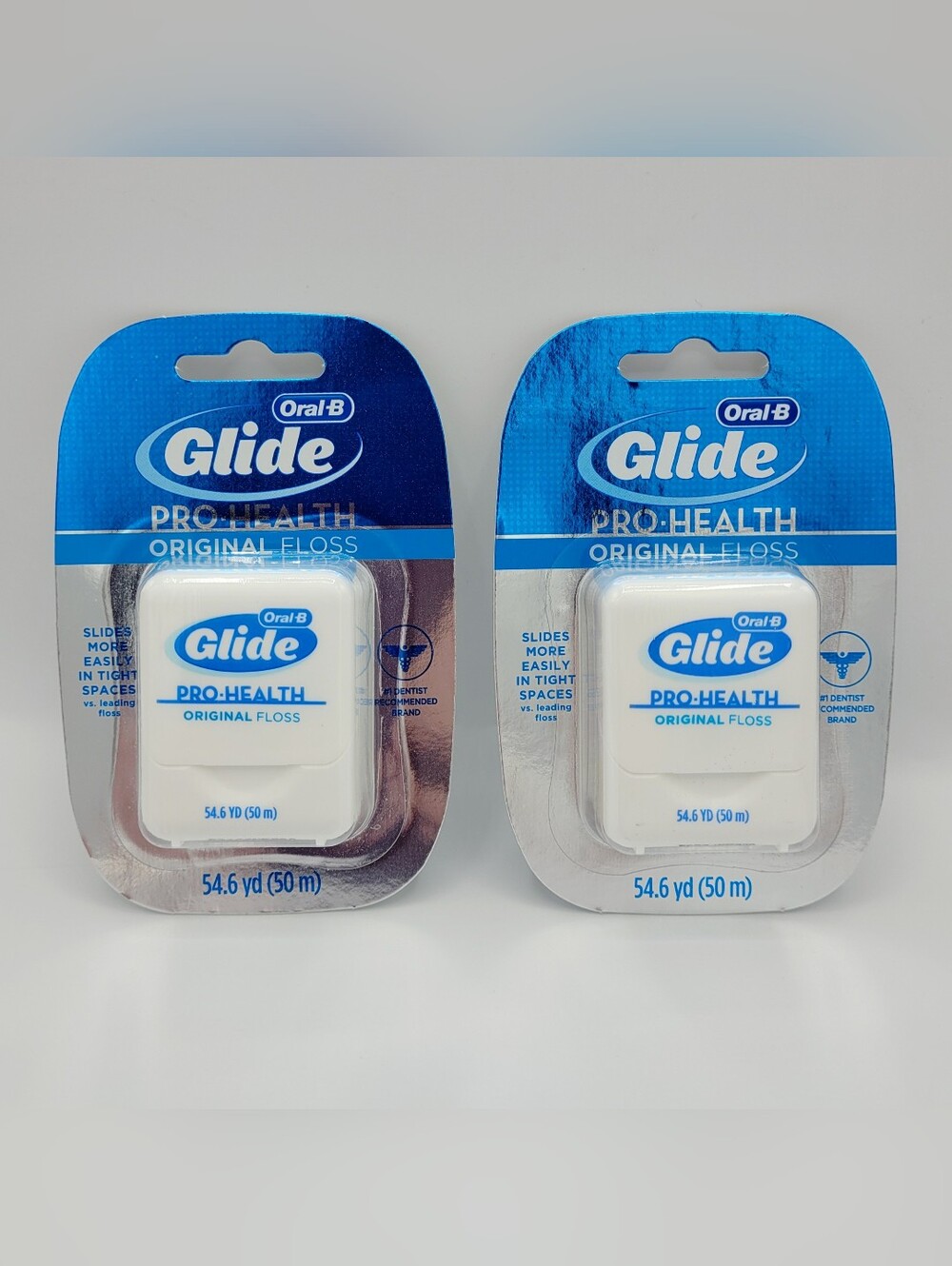 Oral-B Glide Pro Health Floss Original Old Version Unflavored (2 Pack)
